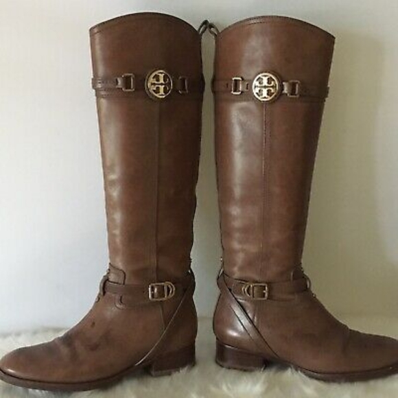 🚨Tory Burch Leather Riding Boots🚨 - Picture 2 of 7